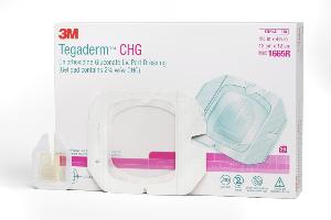 Tegaderm™ CHG Gelkissen + I.V. Portverband