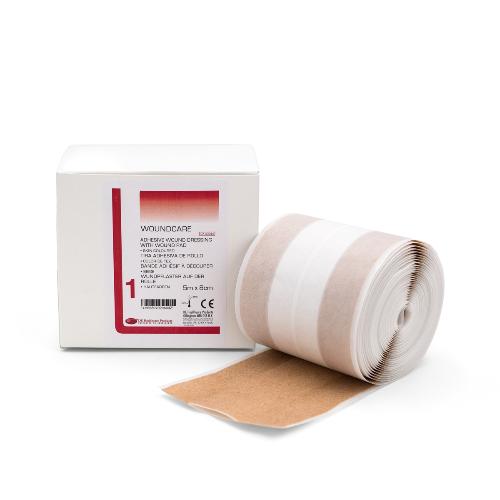 DE-Wundschnellverband 5m x 8cm hautf.